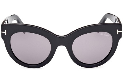 Ochelari de soare Tom Ford Lucilla FT1063 01C Cat Eye Negri