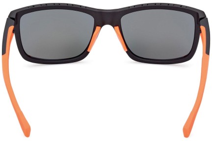 Ochelari de soare Adidas Sport SP0047 02Z Dreptunghiulari Negri