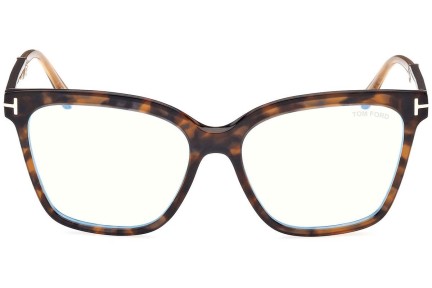 Ochelari Tom Ford FT5892-B 052 Pătrați Havana