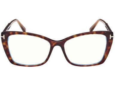 Ochelari Tom Ford FT5893-B 052 Cat Eye Havana