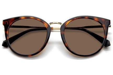 Ochelari de soare Polaroid PLD4146/S/X 086/SP Polarized Cat Eye Havana