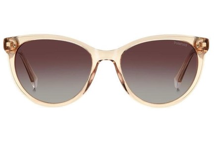 Ochelari de soare Polaroid PLD4111/S/X HAM/LA Polarized Cat Eye Bej