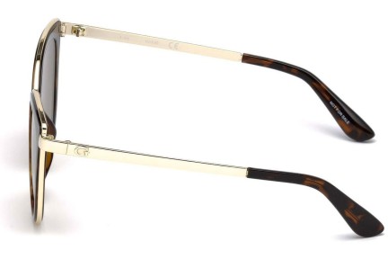 Ochelari de soare Guess GU7491 52F Cat Eye Havana