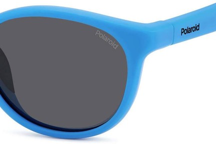 Ochelari de soare Polaroid PLD7050/S MVU/M9 Polarized Rotunzi Albaștri