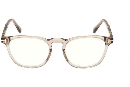 Ochelari Tom Ford FT5890-B 057 Rotunzi Bej