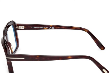 Ochelari Tom Ford FT5888-B 052 Dreptunghiulari Havana