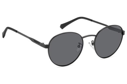 Ochelari de soare Polaroid PLD2144/G/S/X 003/M9 Polarized Ovali Negri