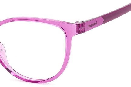 Ochelari Polaroid Junior PLDD825 B3V Cat Eye Violeți