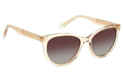 Ochelari de soare Polaroid PLD4111/S/X HAM/LA Polarized Cat Eye Bej