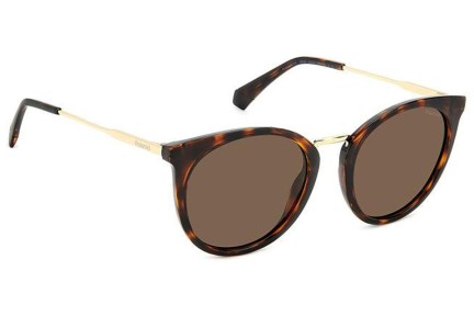 Ochelari de soare Polaroid PLD4146/S/X 086/SP Polarized Cat Eye Havana