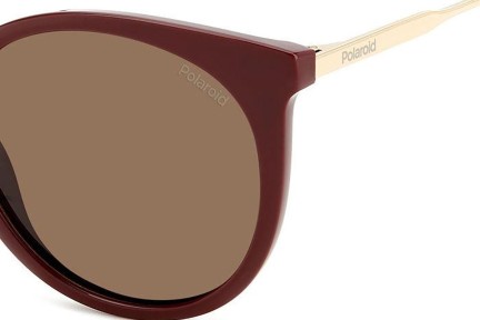 Ochelari de soare Polaroid PLD4146/S/X LHF/SP Polarized Cat Eye Maro