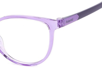 Ochelari Polaroid Junior PLDD825 789 Cat Eye Violeți