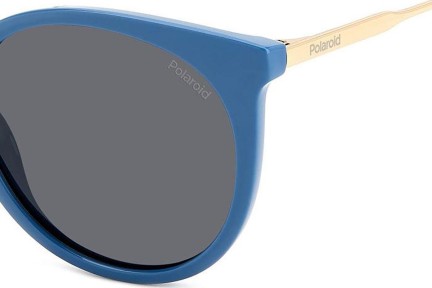 Ochelari de soare Polaroid PLD4146/S/X MVU/M9 Polarized Cat Eye Albaștri