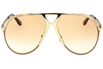 Ochelari de soare Tom Ford Xavier FT1060 30F Pilot Aurii