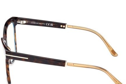 Ochelari Tom Ford FT5892-B 052 Pătrați Havana