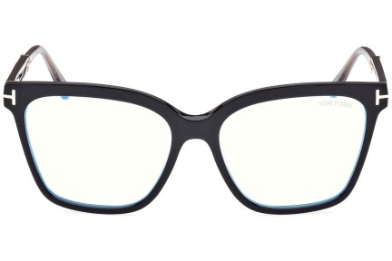 Ochelari Tom Ford FT5892-B 001 Pătrați Negri