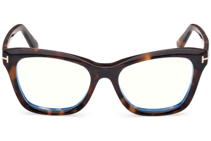 Ochelari Tom Ford FT5909-B 052 Cat Eye Havana