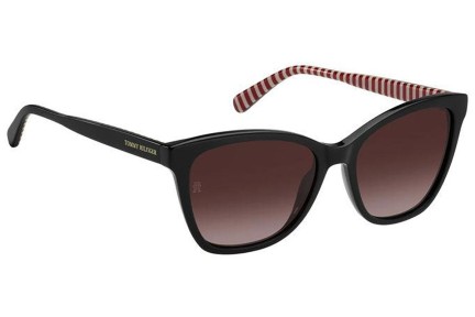 Ochelari de soare Tommy Hilfiger TH1981/S GWM/3X Cat Eye Negri