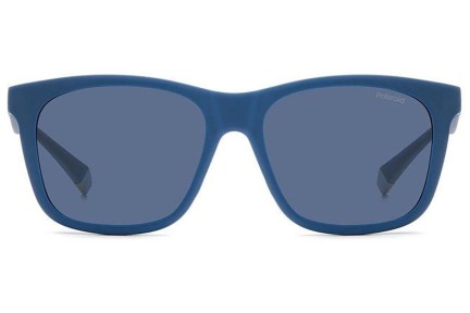 Ochelari Polaroid PLD2148/CS FLL/C3 Polarized Pătrați Albaștri