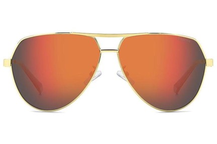 Ochelari de soare Polaroid PLD2145/G/S/X J5G/OZ Polarized Pilot Aurii