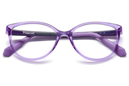 Ochelari Polaroid Junior PLDD825 789 Cat Eye Violeți