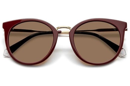 Ochelari de soare Polaroid PLD4146/S/X LHF/SP Polarized Cat Eye Maro