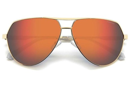 Ochelari de soare Polaroid PLD2145/G/S/X J5G/OZ Polarized Pilot Aurii