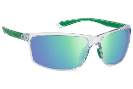 Ochelari de soare Polaroid PLD7036/S 0OX/5Z Polarized Dreptunghiulari Cristal