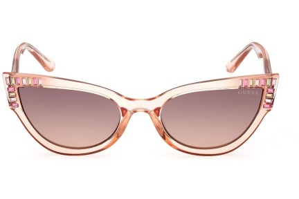 Ochelari de soare Guess GU7901 44F Cat Eye Bej