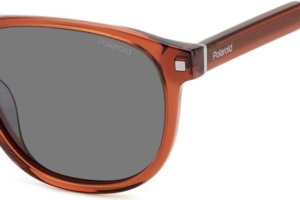 Ochelari de soare Polaroid PLD4117/G/S/X 2LF/M9 Polarized Pătrați Maro