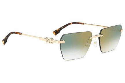 Ochelari de soare Dsquared2 D20102/S PEF/D6 Dreptunghiulari Aurii