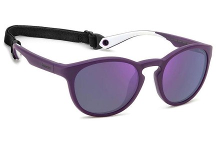 Ochelari de soare Polaroid PLD7050/S B3V/MF Polarized Rotunzi Violeți