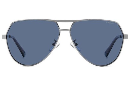 Ochelari de soare Polaroid PLD2145/G/S/X 6LB/C3 Polarized Pilot Argintii