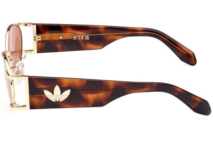 Ochelari de soare Adidas Originals OR0096 30U Ovali Aurii