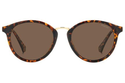 Ochelari de soare Polaroid PLD4147/S/X 086/SP Polarized Rotunzi Havana