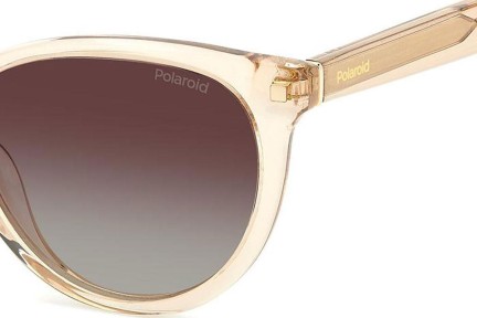 Ochelari de soare Polaroid PLD4111/S/X HAM/LA Polarized Cat Eye Bej