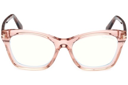 Ochelari Tom Ford FT5909-B 072 Cat Eye Roz