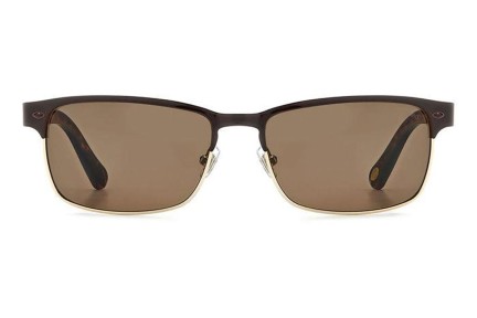 Ochelari de soare Fossil FOS3000/P/S 09Q/SP Polarized Pătrați Maro