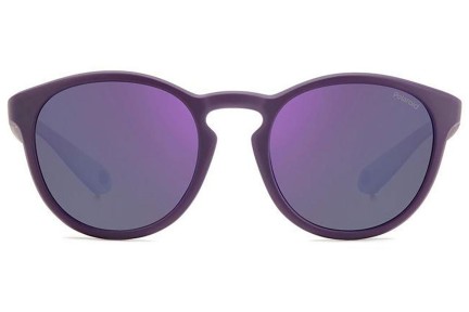 Ochelari de soare Polaroid PLD7050/S B3V/MF Polarized Rotunzi Violeți