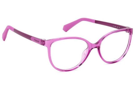 Ochelari Polaroid Junior PLDD825 B3V Cat Eye Violeți