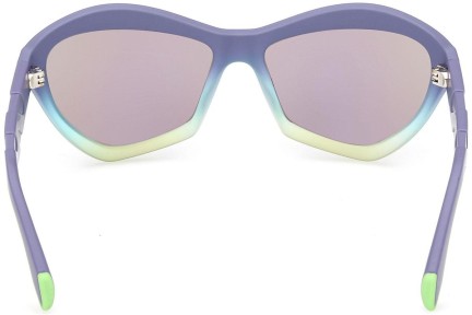 Ochelari de soare Adidas Originals OR0095 82Z Cat Eye Violeți