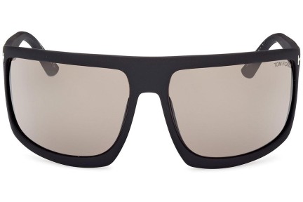 Ochelari de soare Tom Ford Clint 2 FT1066 02L Flat Top Negri