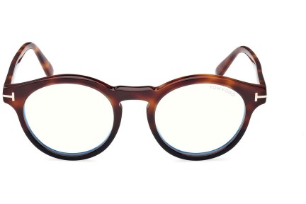 Ochelari Tom Ford FT5887-B 005 Rotunzi Havana