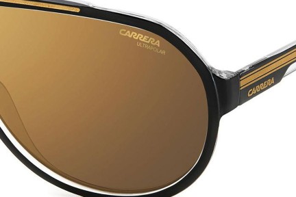 Ochelari de soare Carrera CARRERA1057/S 2M2/YL Flat Top Negri