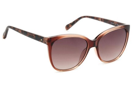 Ochelari de soare Fossil FOS3147/G/S FL4/HA Cat Eye Havana