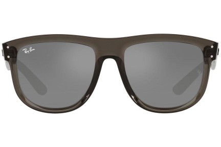 Ochelari de soare Ray-Ban Boyfriend Reverse RBR0501S 6707GS Pătrați Gri