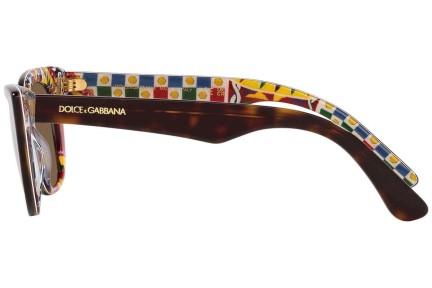 Ochelari de soare Dolce & Gabbana DX4427 321773 Cat Eye Havana