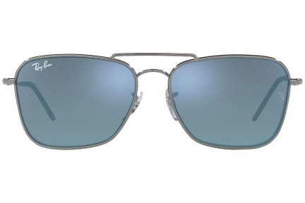 Ochelari de soare Ray-Ban Caravan Reverse RBR0102S 004/GA Dreptunghiulari Gri