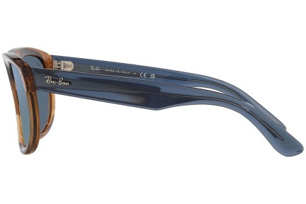 Ochelari de soare Ray-Ban Boyfriend Reverse RBR0501S 6711GA Pătrați Maro