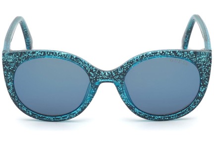 Ochelari de soare Guess GU9188 92X Cat Eye Albaștri